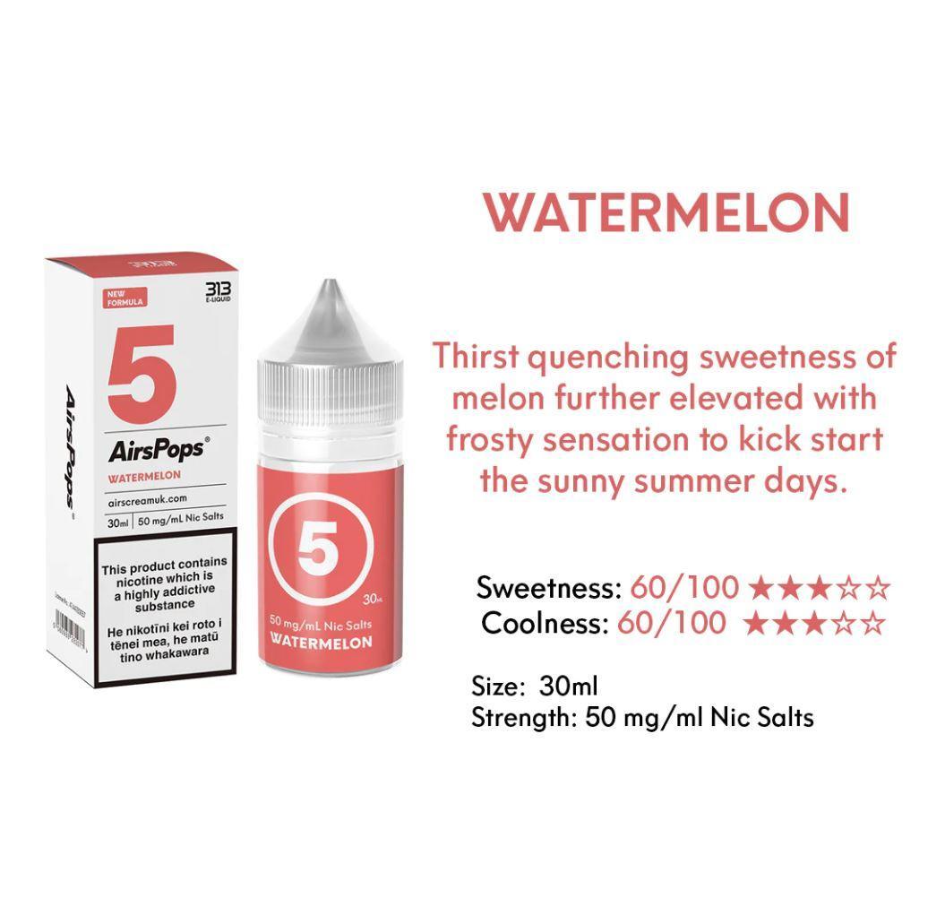 AIRSCREAM Airspops Salts | Watermelon - Vape Express