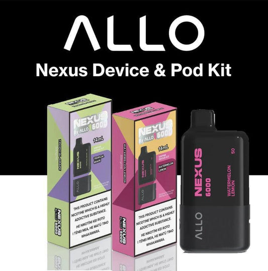 ALLO Nexus | 6000 Puffs | Prefilled Pod Vape Kit - Vape Express