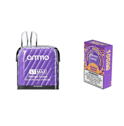 AMMO LT Max | 10000 Puffs | Prefilled Replacement Pod - Vape Express