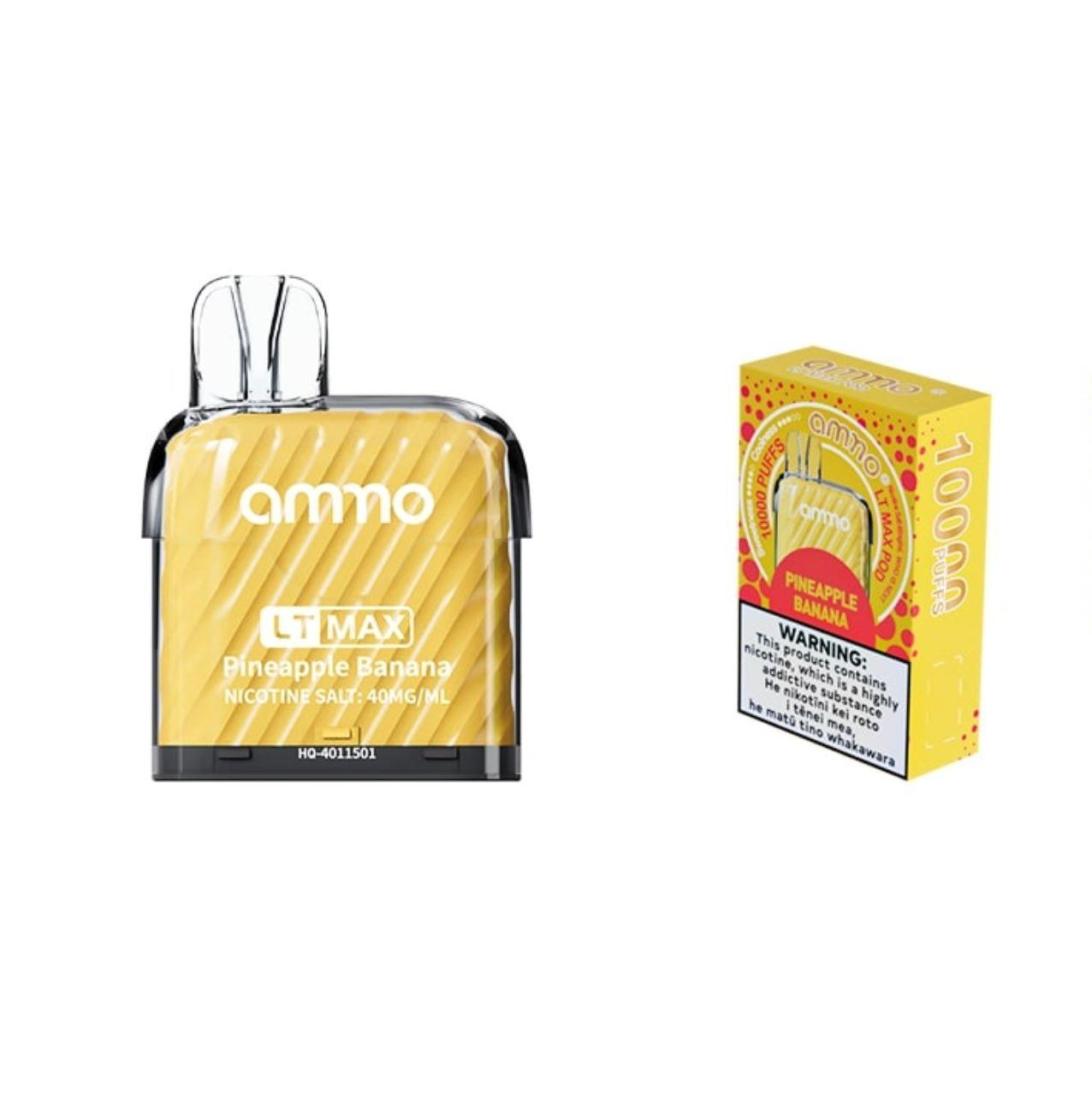 AMMO LT Max | 10000 Puffs | Prefilled Replacement Pod - Vape Express