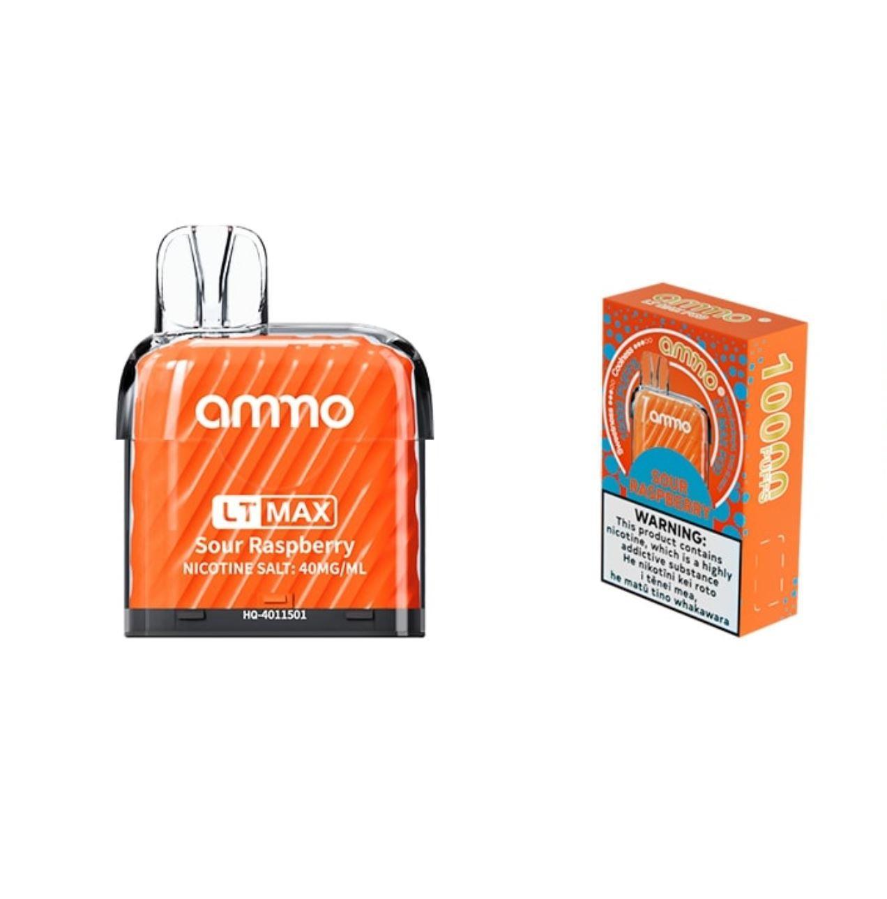 AMMO LT Max | 10000 Puffs | Prefilled Replacement Pod - Vape Express