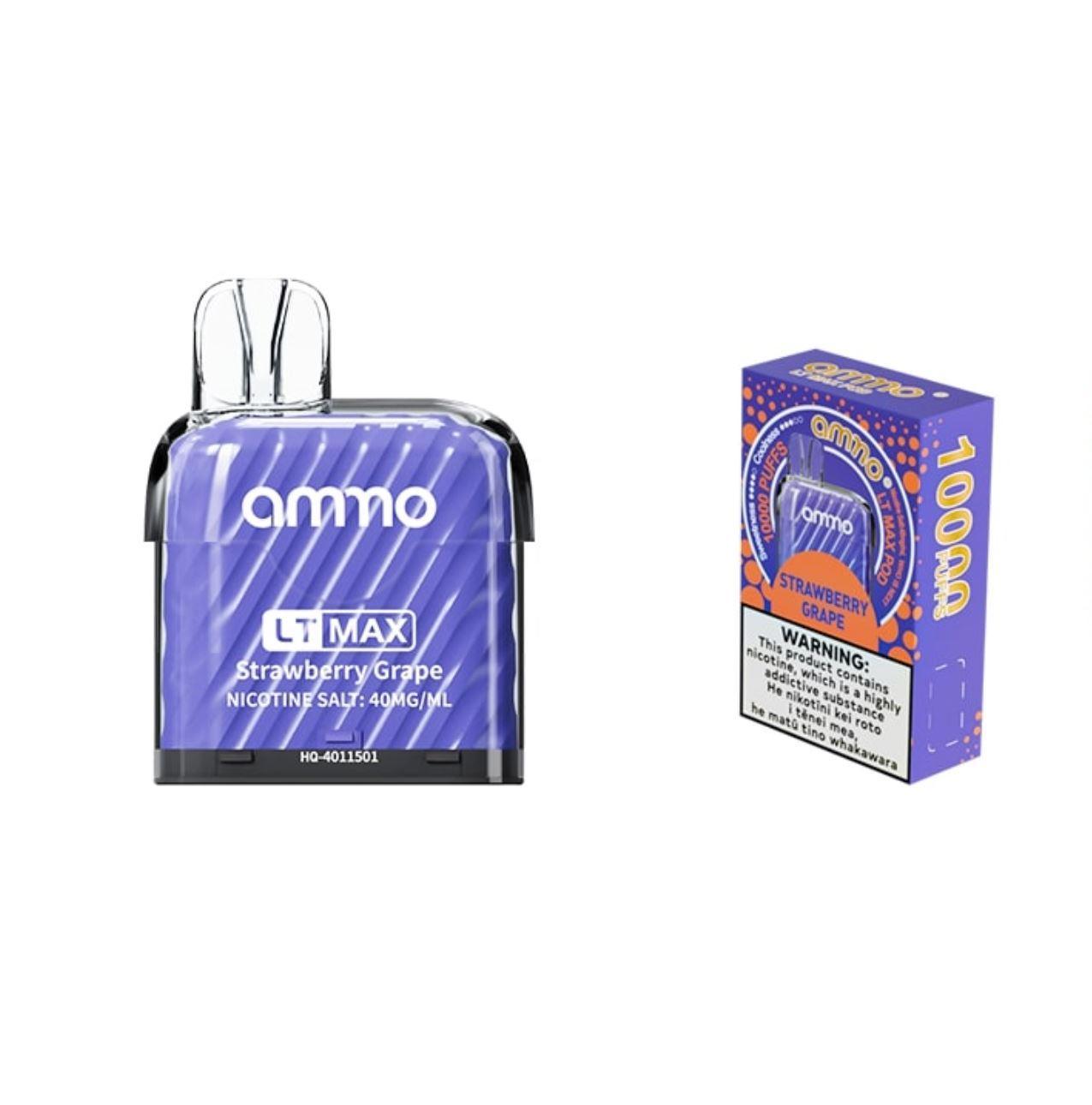 AMMO LT Max | 10000 Puffs | Prefilled Replacement Pod - Vape Express