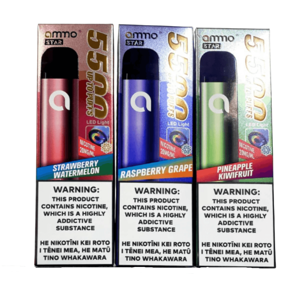 AMMO | Star | 5500 Puffs | Single Use Disposable Vape - Vape Express