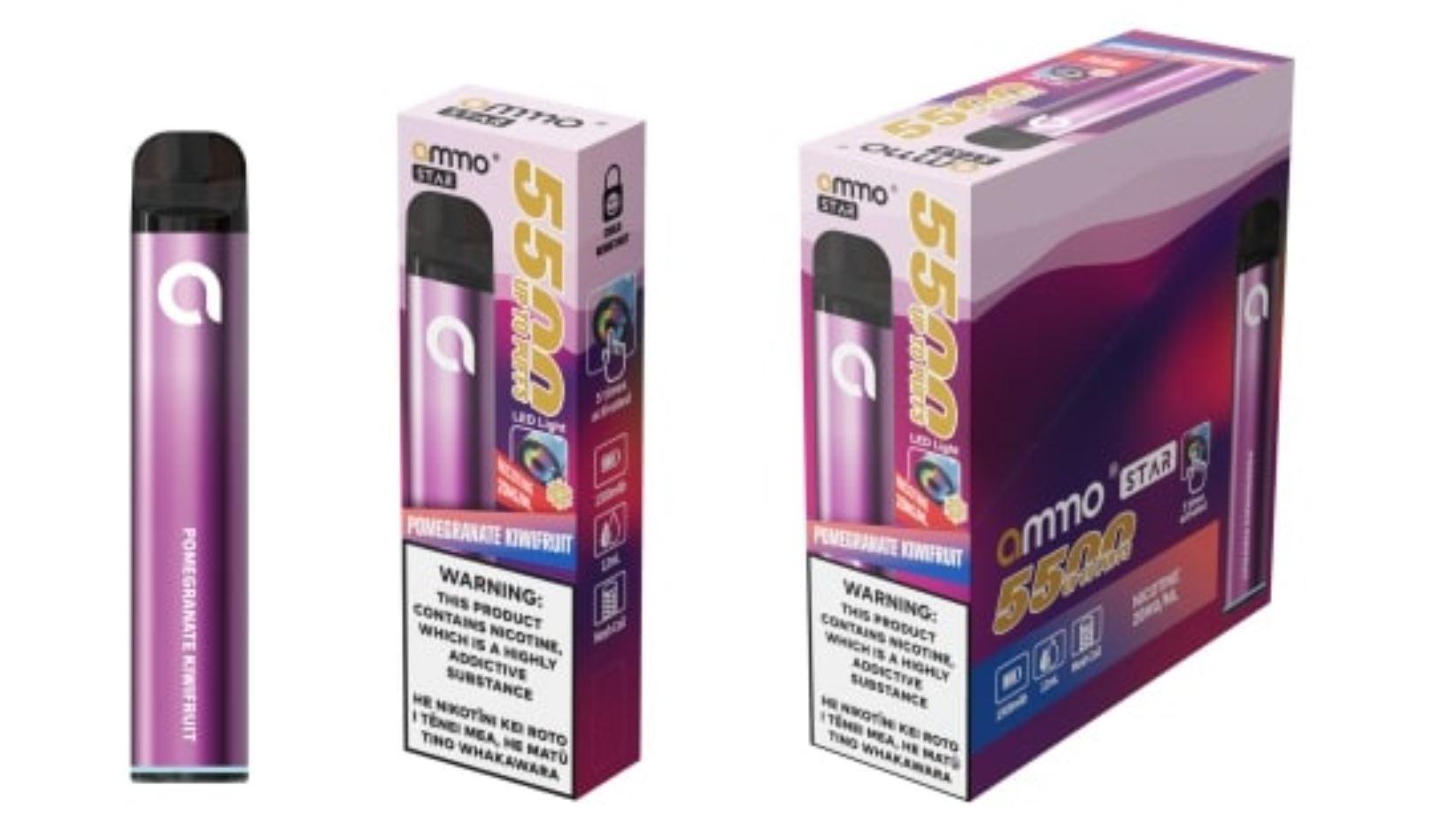 AMMO | Star | 5500 Puffs | Single Use Disposable Vape - Vape Express