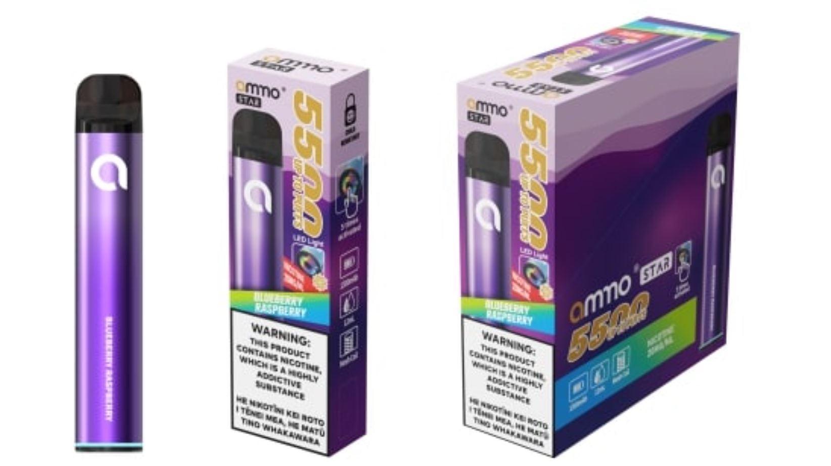 AMMO | Star | 5500 Puffs | Single Use Disposable Vape - Vape Express