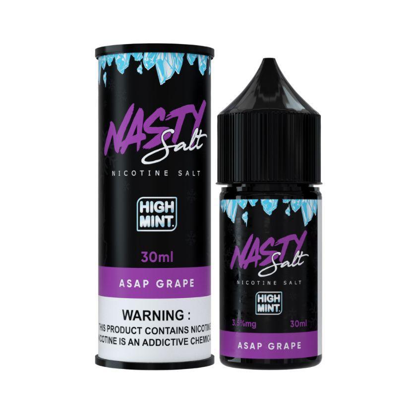 Asap Grape [High Mint] (Grape Ice) Nic Salts by NASTY Juice - Vape Express