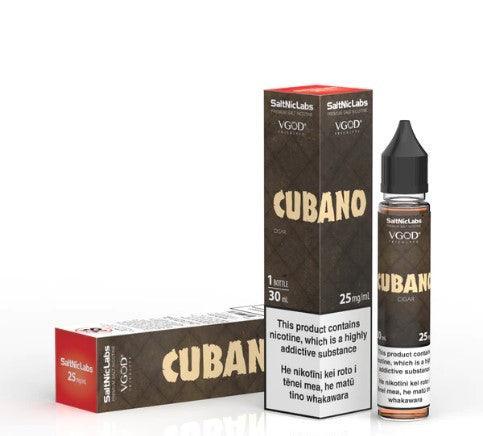 Cubano (Cigar) Tobacco by VGOD SaltNic - Vape Express