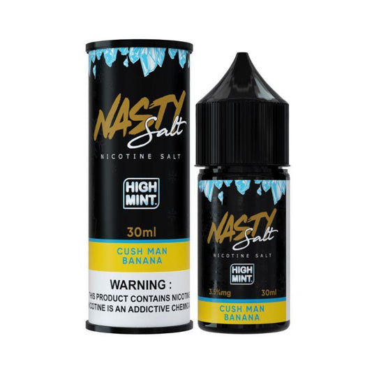 Cushman Banana [High Mint] (Mango Banana Ice) Nic Salts by NASTY Juice - Vape Express