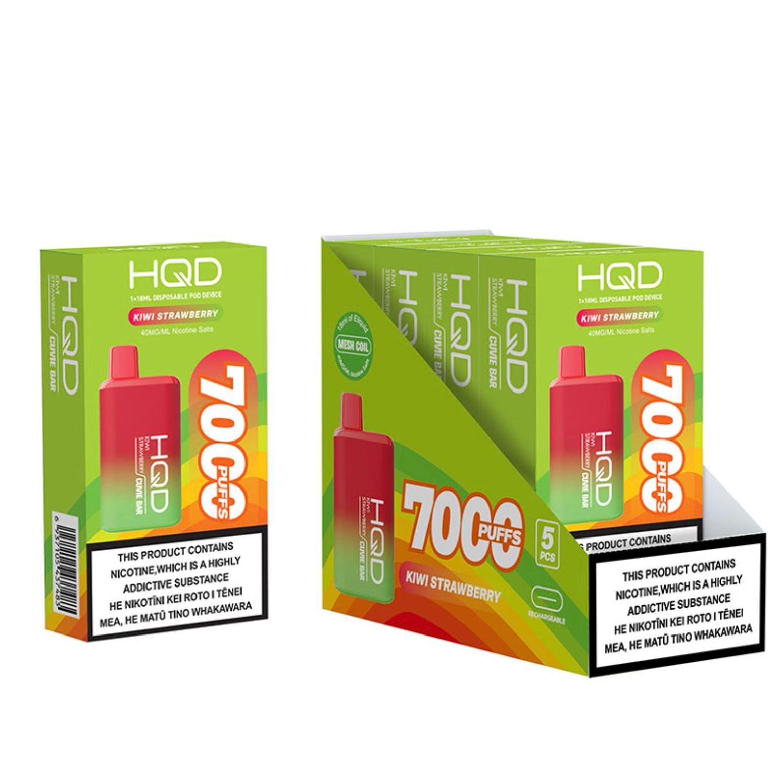 HQD Cuvie Bar | 7000 Puffs | Disposable Vape - Vape Express