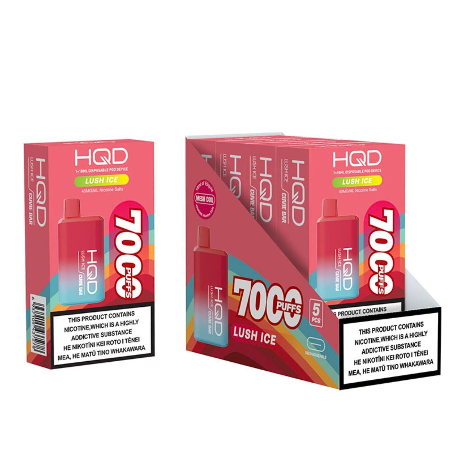 HQD Cuvie Bar | 7000 Puffs | Disposable Vape - Vape Express