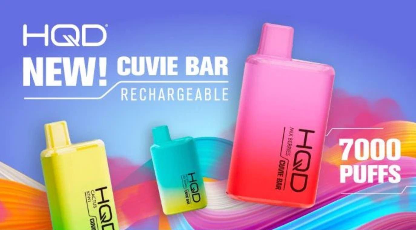 HQD Cuvie Bar | 7000 Puffs | Disposable Vape - Vape Express