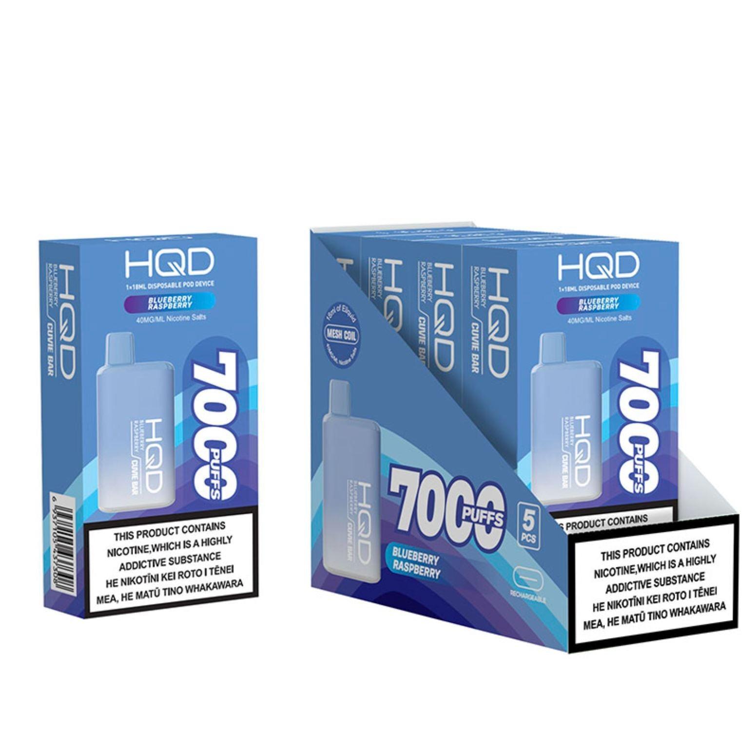 HQD Cuvie Bar | 7000 Puffs | Disposable Vape - Vape Express