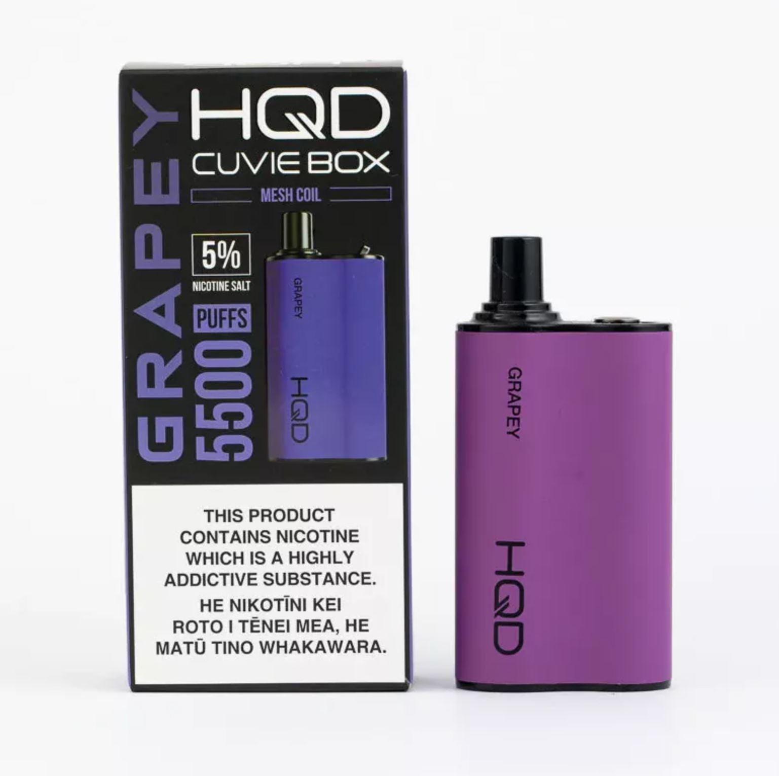 HQD Cuvie Box Disposable Vape 5500 Puff - Vape Express