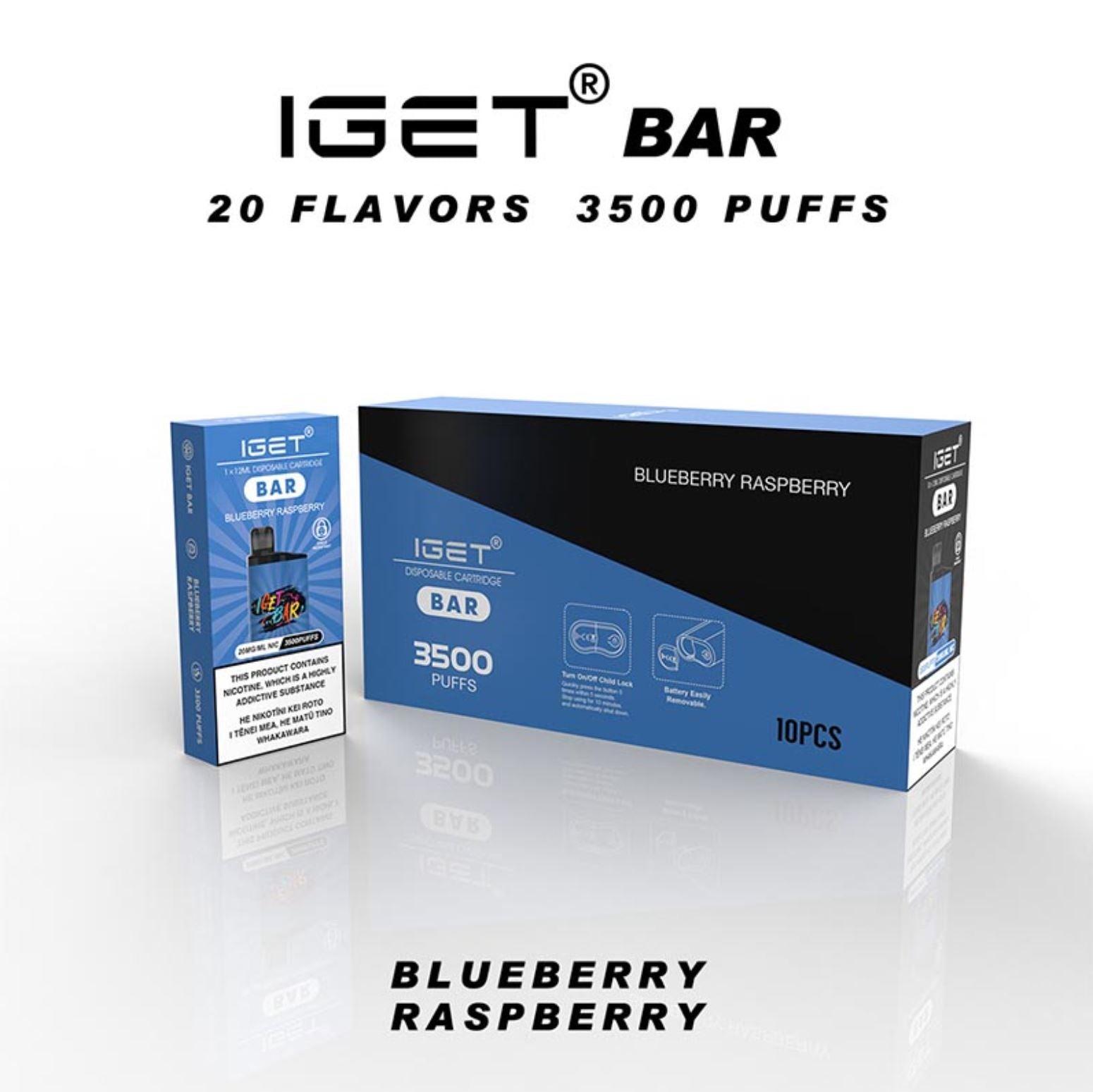 IGET Bar | 3500 Puffs | Single Use Disposable Vape - Vape Express