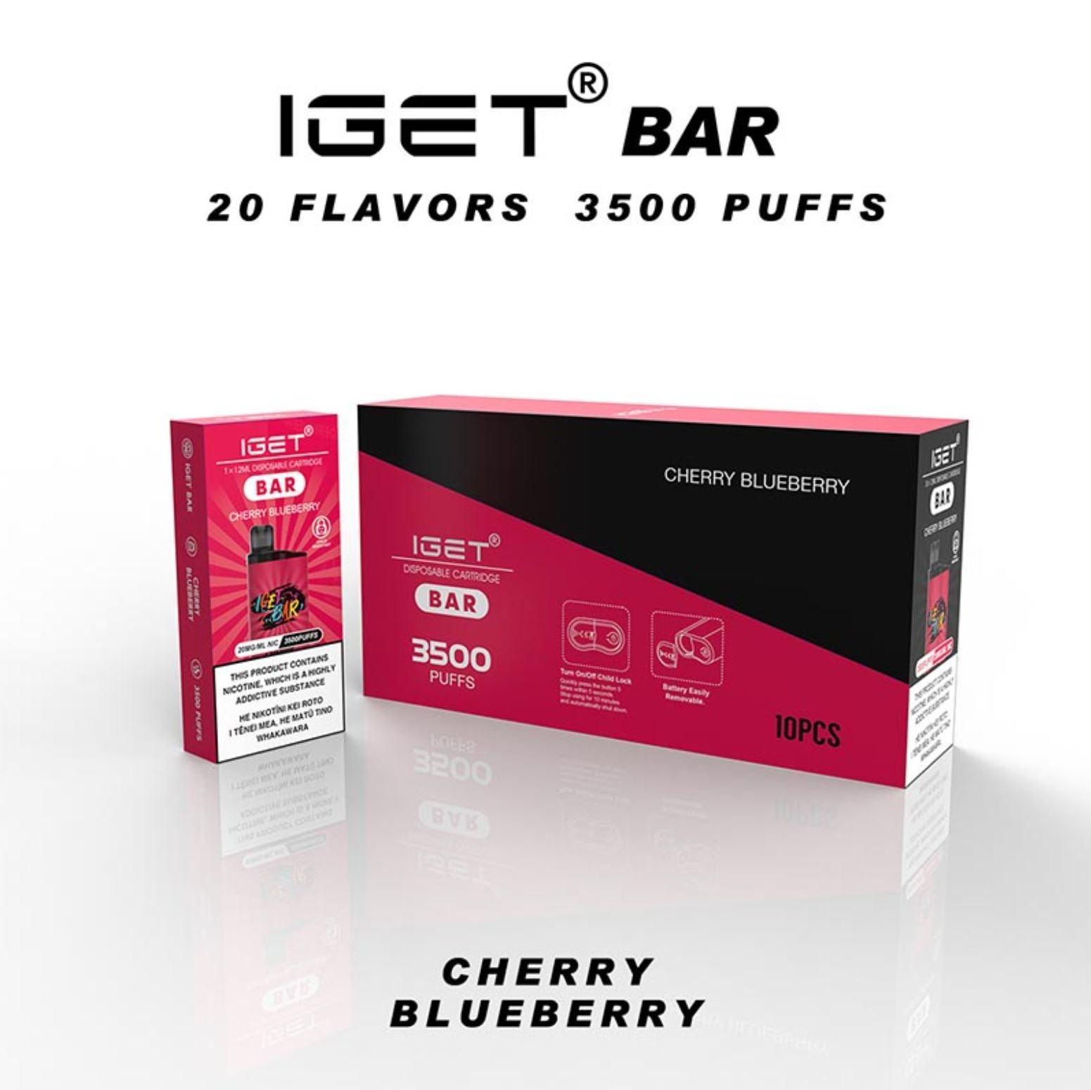 IGET Bar | 3500 Puffs | Single Use Disposable Vape - Vape Express