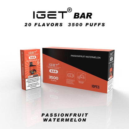 IGET Bar | 3500 Puffs | Single Use Disposable Vape - Vape Express