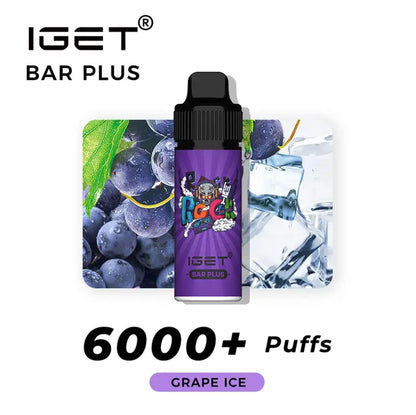 IGET Bar Plus | 6000 Puffs | Prefilled Pod Vape Kit - Vape Express