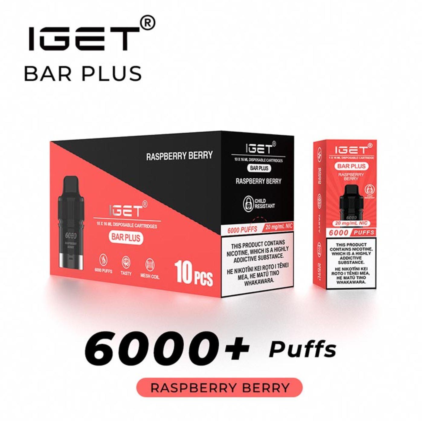 IGET Bar Plus | 6000 Puffs | Prefilled Replacement Pod - Vape Express