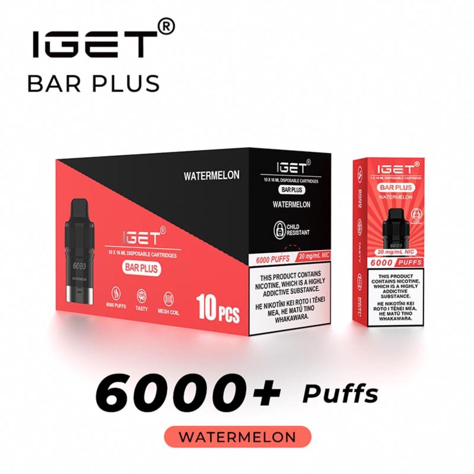 IGET Bar Plus | 6000 Puffs | Prefilled Replacement Pod - Vape Express