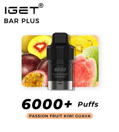 IGET Bar Plus | 6000 Puffs | Prefilled Replacement Pod - Vape Express