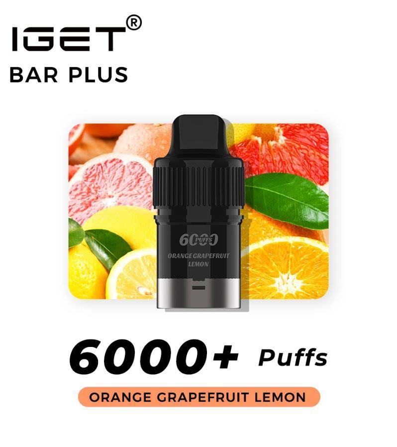 IGET Bar Plus | 6000 Puffs | Prefilled Replacement Pod - Vape Express