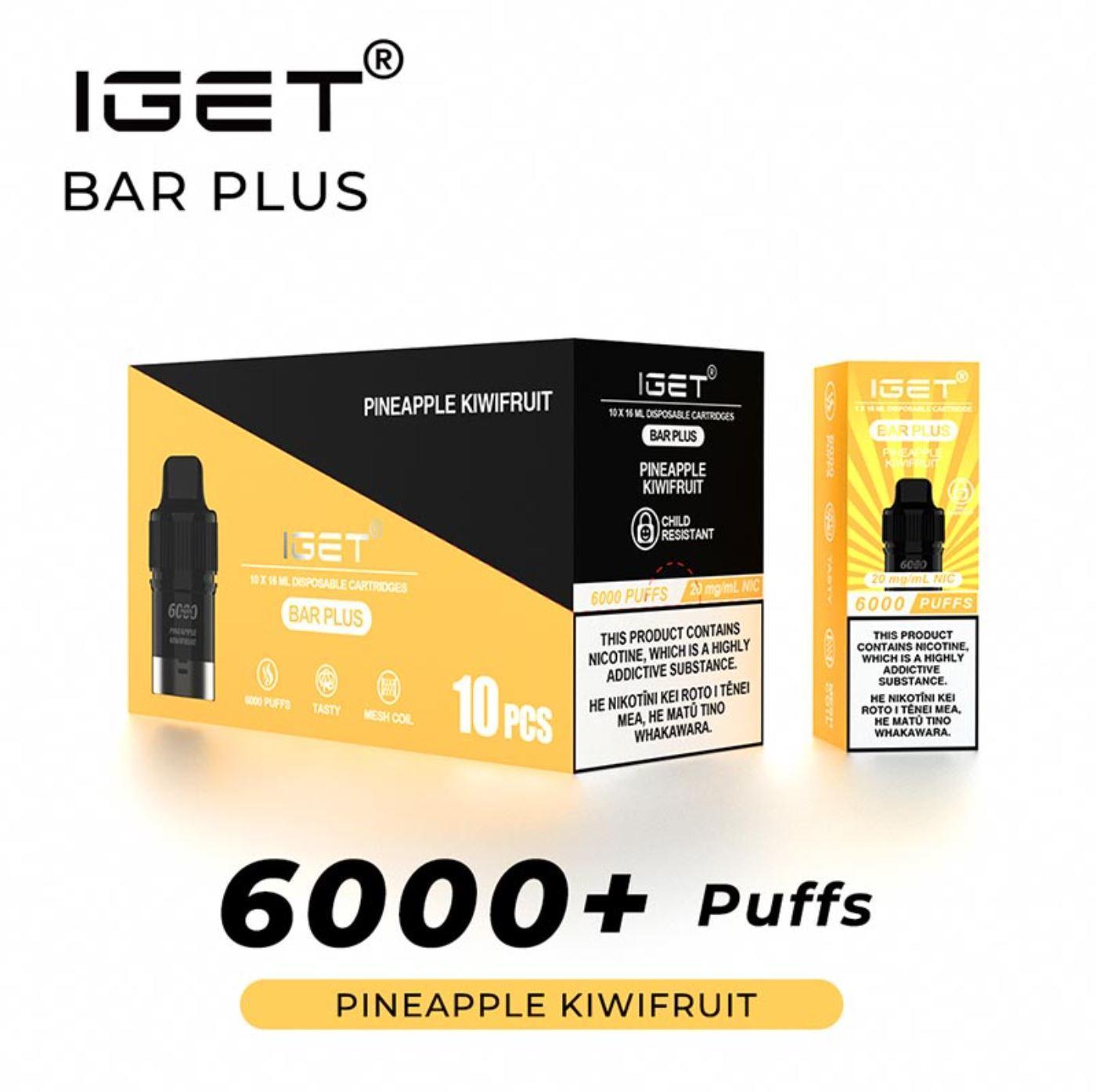 IGET Bar Plus | 6000 Puffs | Prefilled Replacement Pod - Vape Express