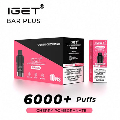 IGET Bar Plus | 6000 Puffs | Prefilled Replacement Pod - Vape Express