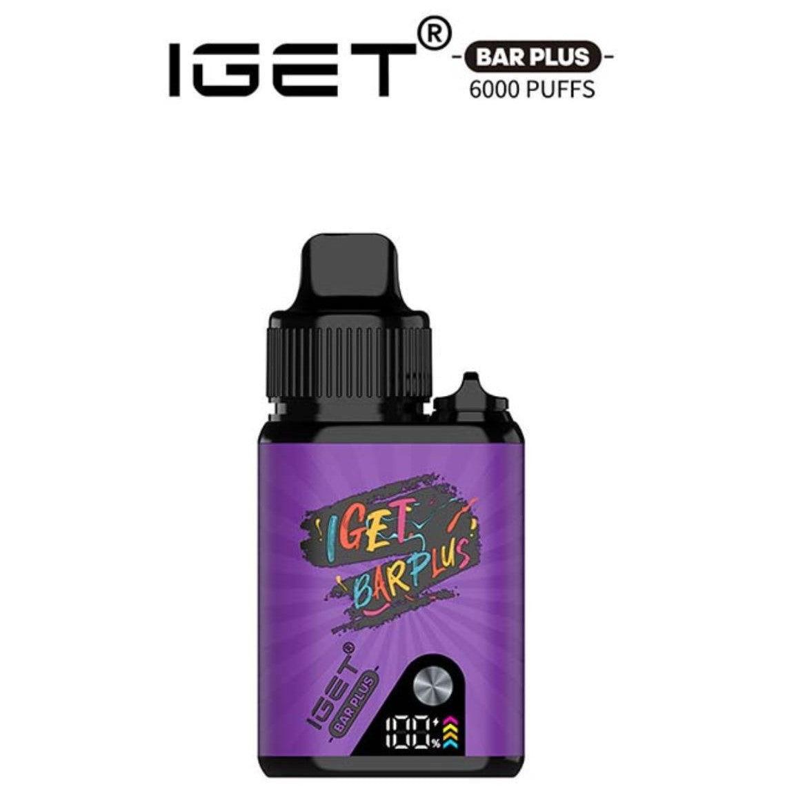 IGET Bar Plus v2.0 | 6000 Puffs | Prefilled Pod Vape Kit - Vape Express