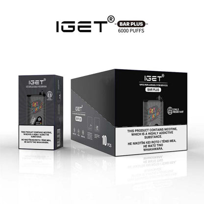 IGET Bar Plus v2.0 | 6000 Puffs | Replacement Device - Vape Express