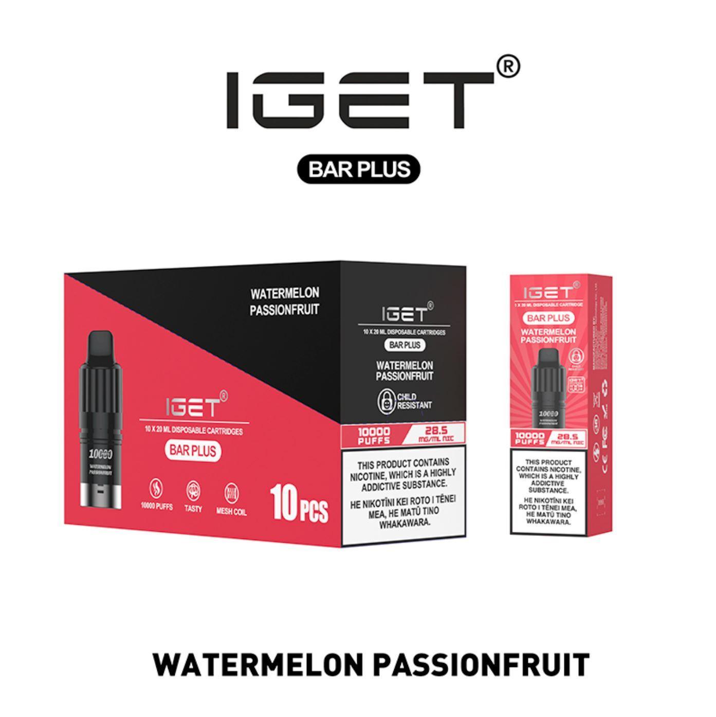 IGET Bar Plus v3.0 | 10000 Puffs | Prefilled Replacement Pod - Vape Express