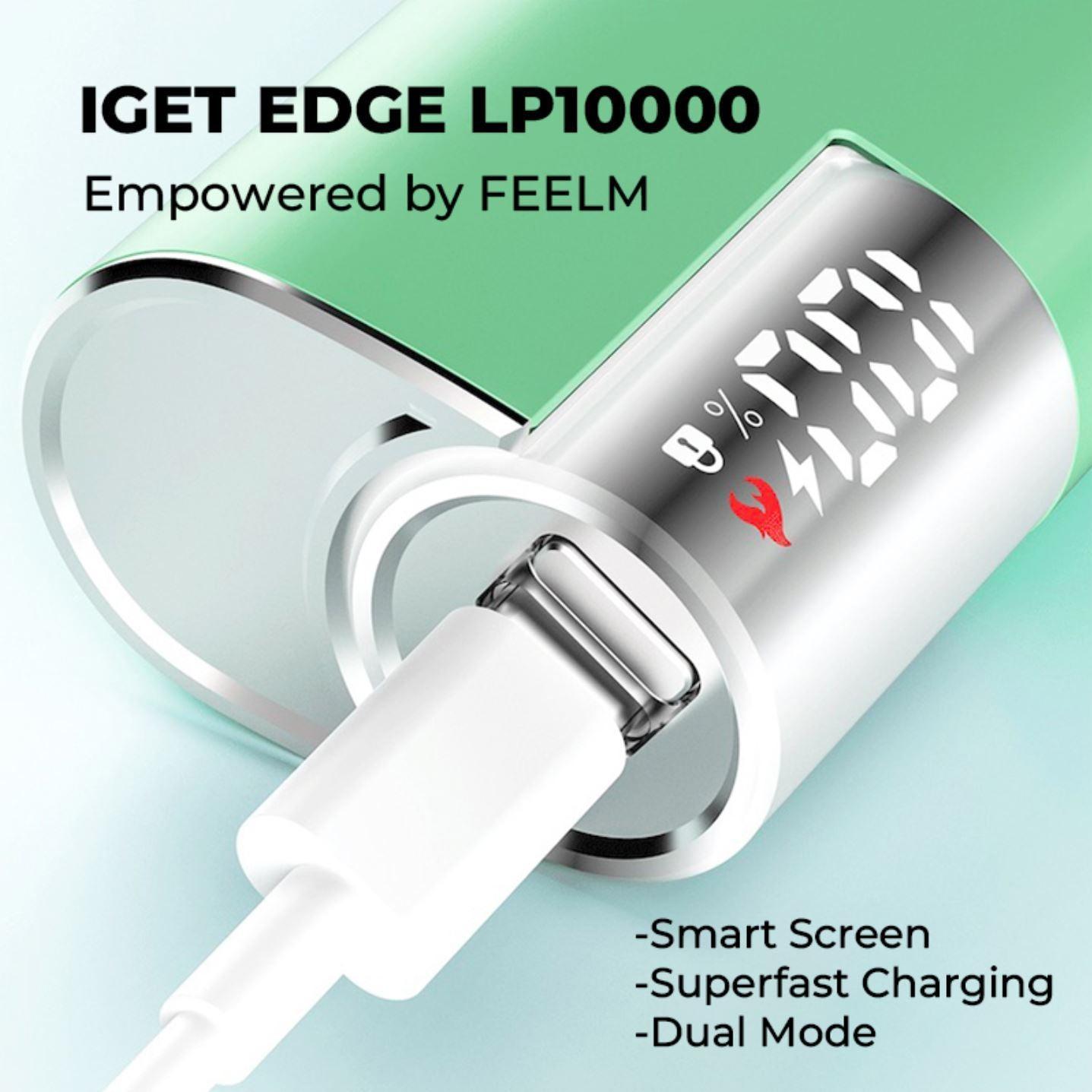 IGET Edge | 10000 Puffs | Prefilled Pod Vape Kit - Vape Express