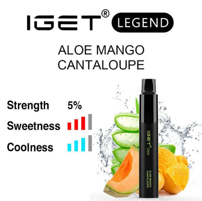 IGET Legend | 4000 Puffs | Disposable Vape - Vape Express