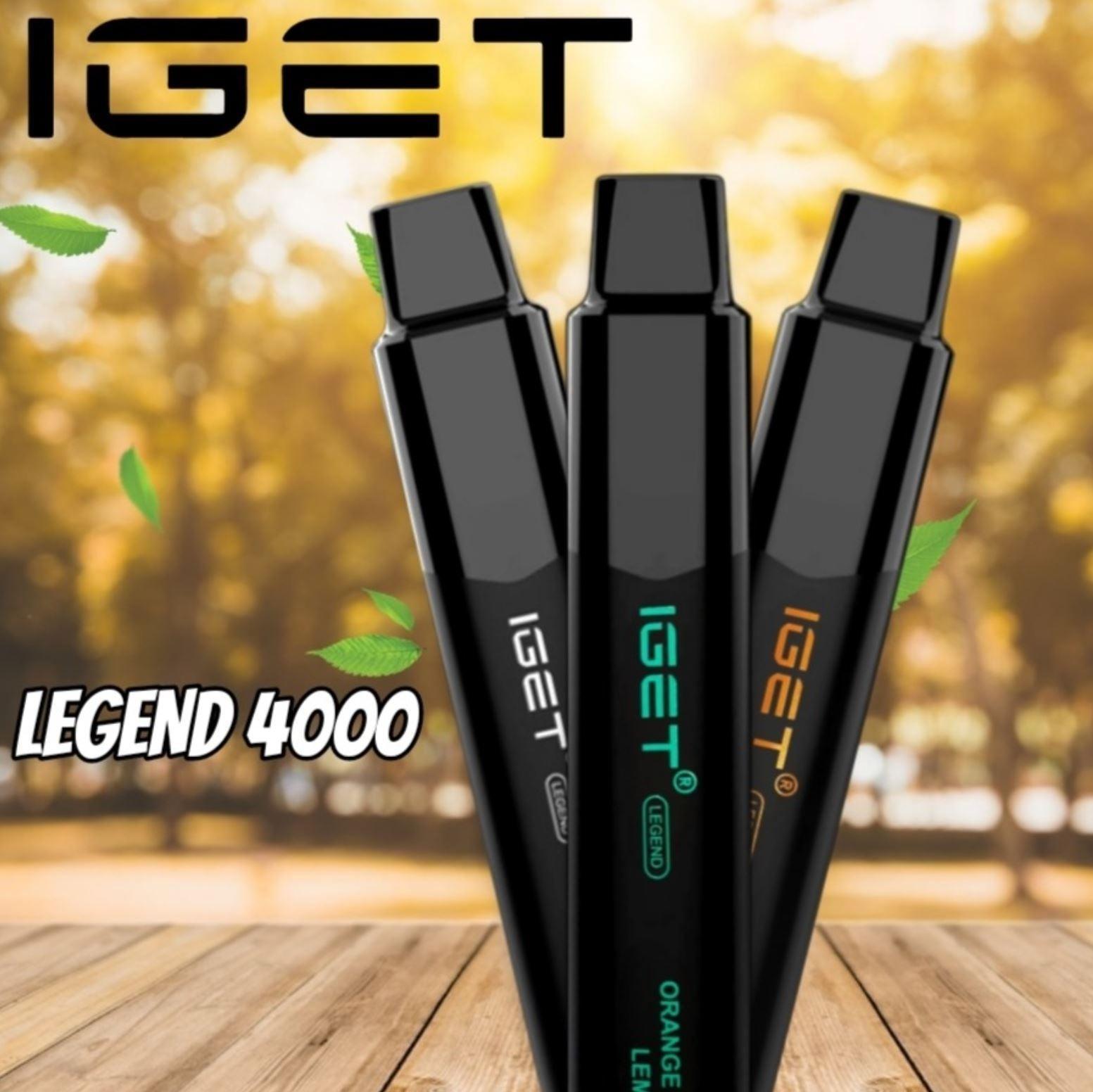 IGET Legend | 4000 Puffs | Disposable Vape - Vape Express