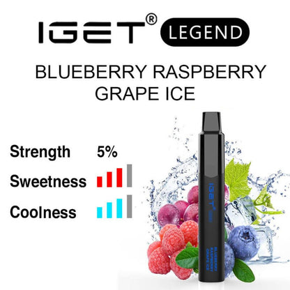 IGET Legend | 4000 Puffs | Disposable Vape - Vape Express