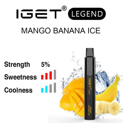 IGET Legend | 4000 Puffs | Disposable Vape - Vape Express