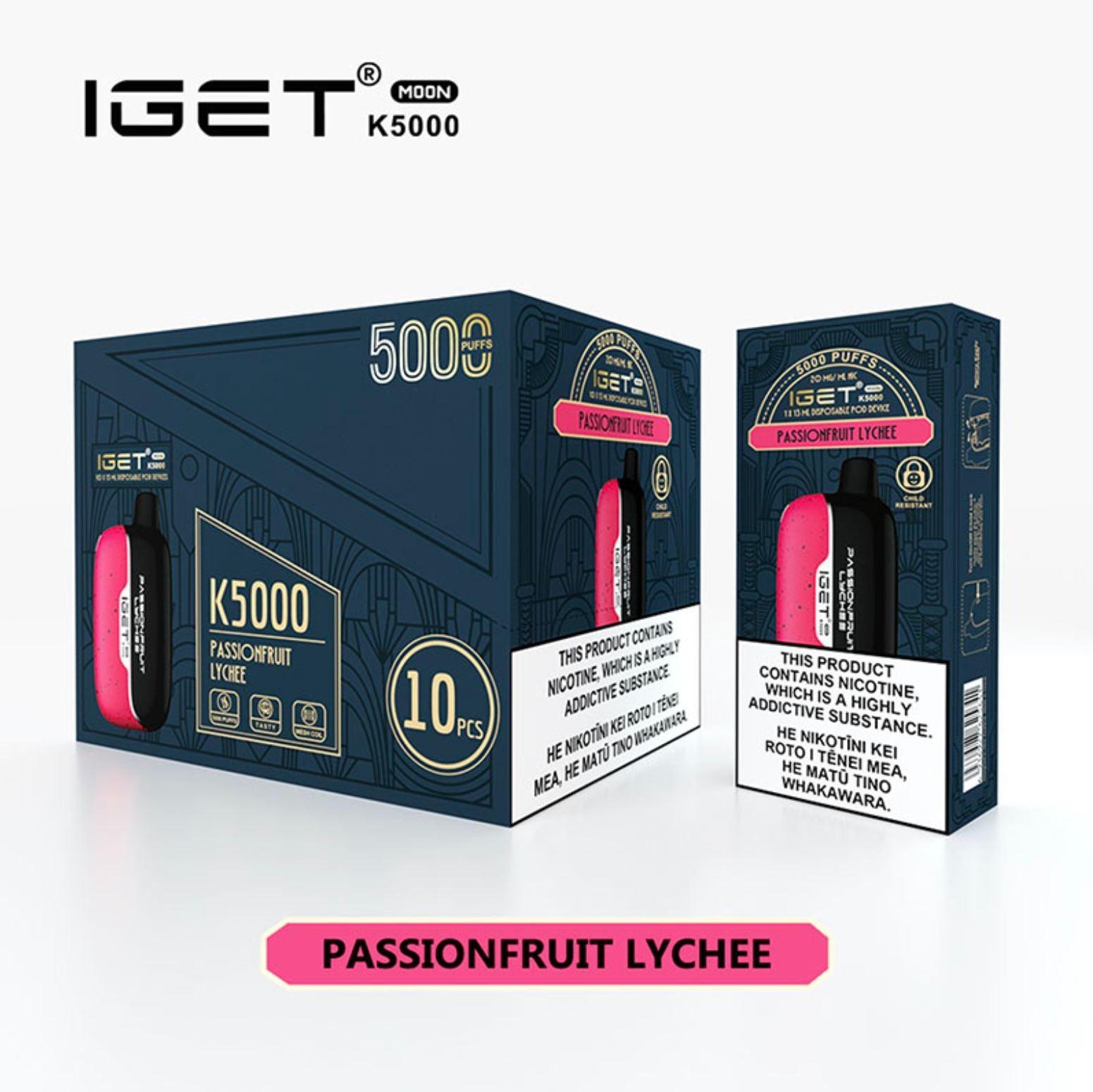 IGET Moon | 5000 Puffs | Single Use Disposable Vape - Vape Express