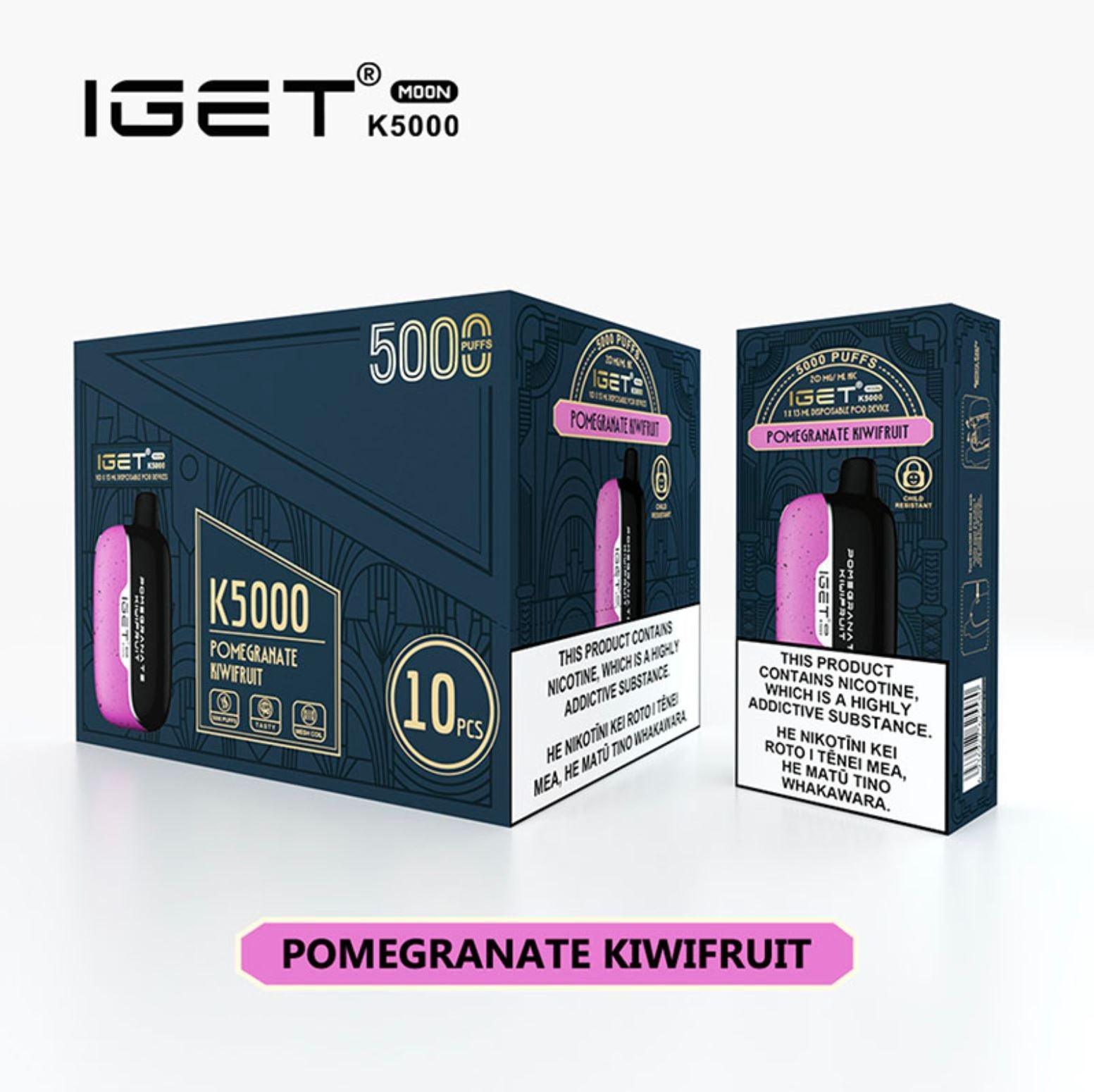 IGET Moon | 5000 Puffs | Single Use Disposable Vape - Vape Express