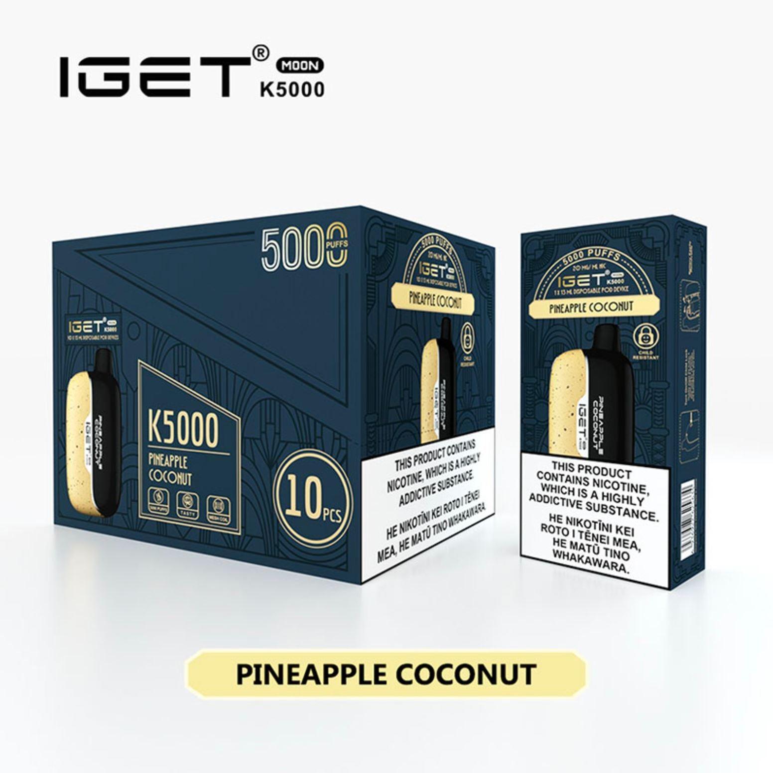 IGET Moon | 5000 Puffs | Single Use Disposable Vape - Vape Express