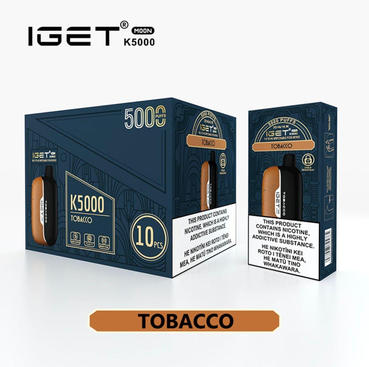 IGET Moon | 5000 Puffs | Single Use Disposable Vape - Vape Express