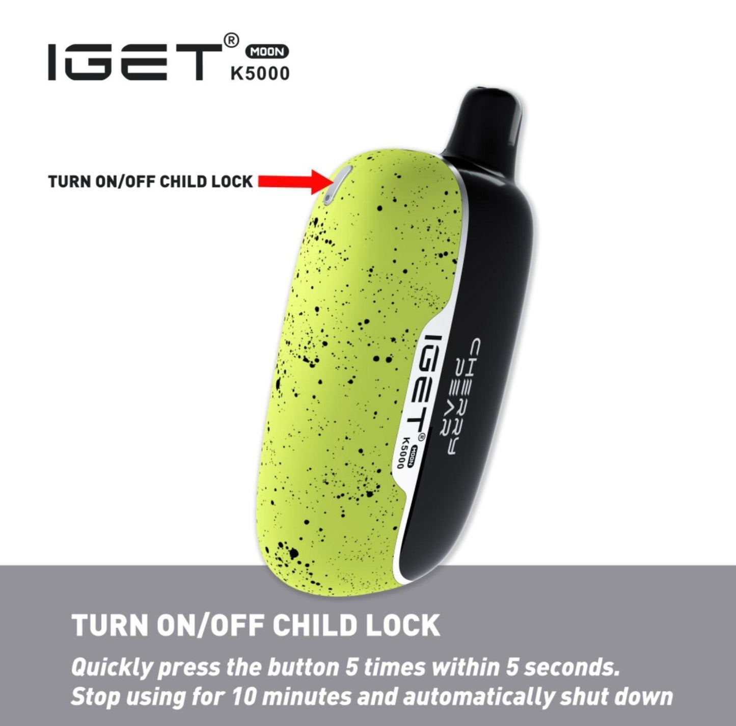 IGET Moon | 5000 Puffs | Single Use Disposable Vape - Vape Express