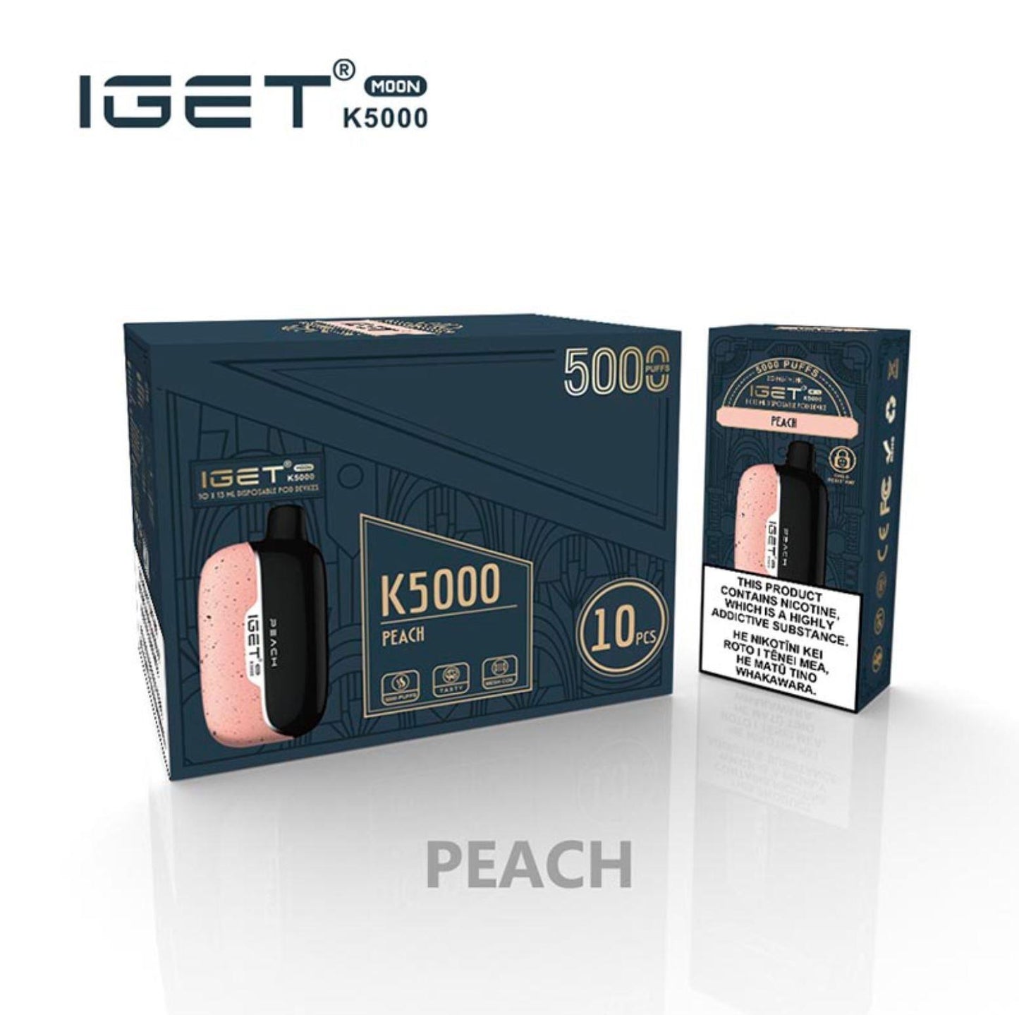 IGET Moon | 5000 Puffs | Single Use Disposable Vape - Vape Express