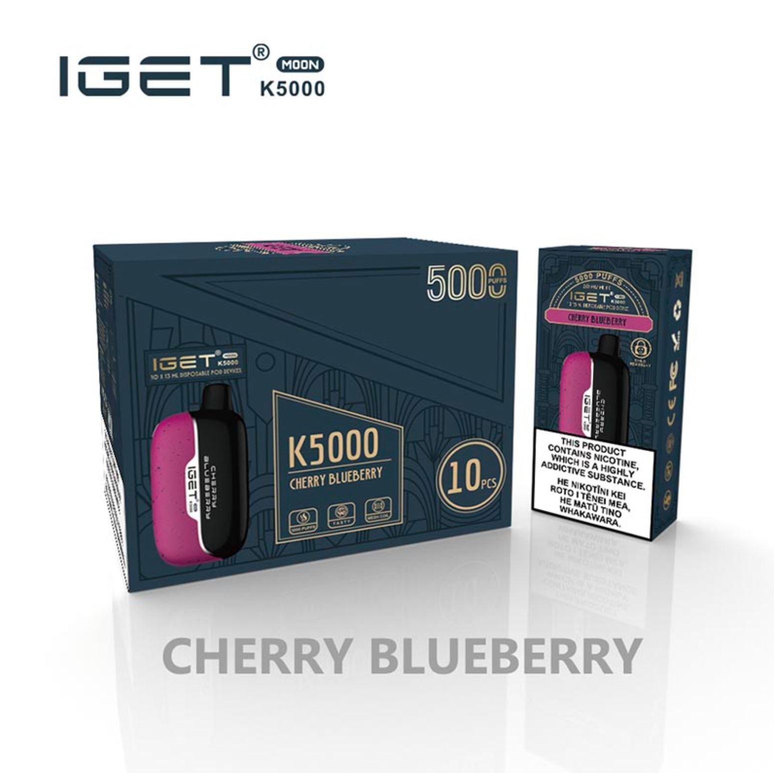 IGET Moon | 5000 Puffs | Single Use Disposable Vape - Vape Express