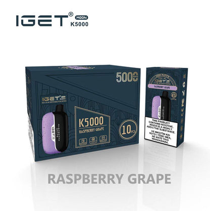 IGET Moon | 5000 Puffs | Single Use Disposable Vape - Vape Express