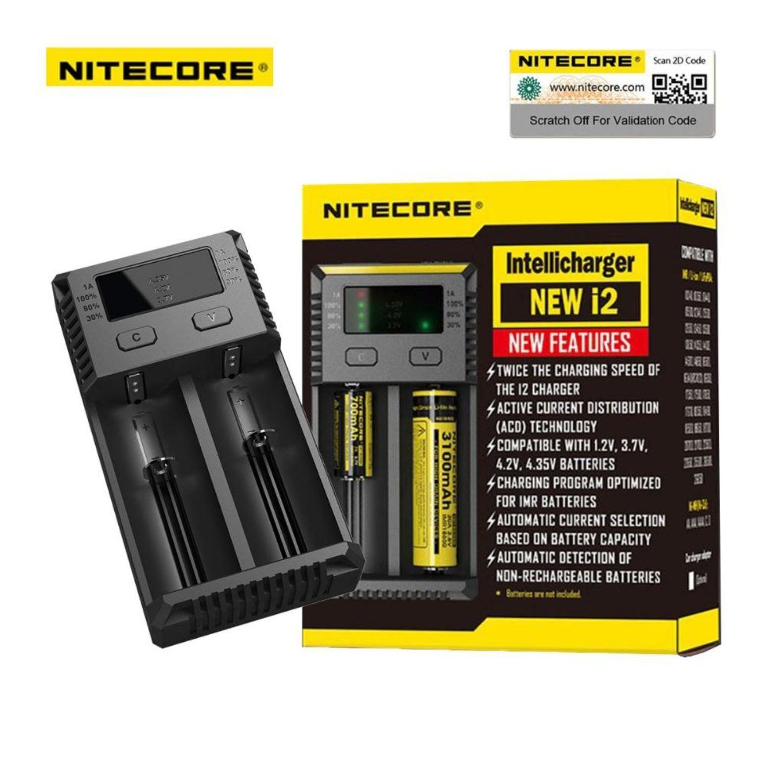 NiteCore i2 Charger | NEW EDITION - Vape Express