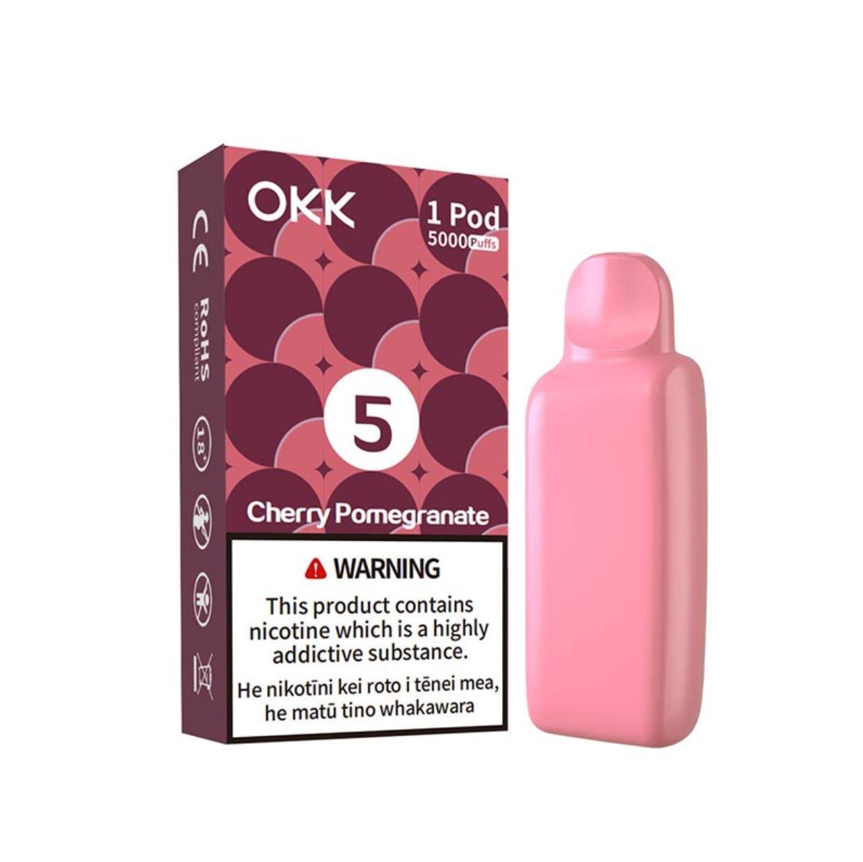 OKK Cross | 5000 Puffs | Prefilled Replacement Pod - Vape Express