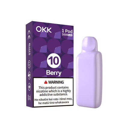 OKK Cross | 5000 Puffs | Prefilled Replacement Pod - Vape Express