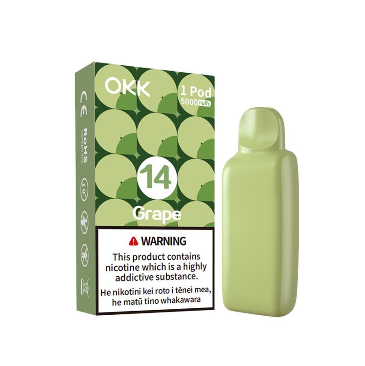 OKK Cross | 5000 Puffs | Prefilled Replacement Pod - Vape Express