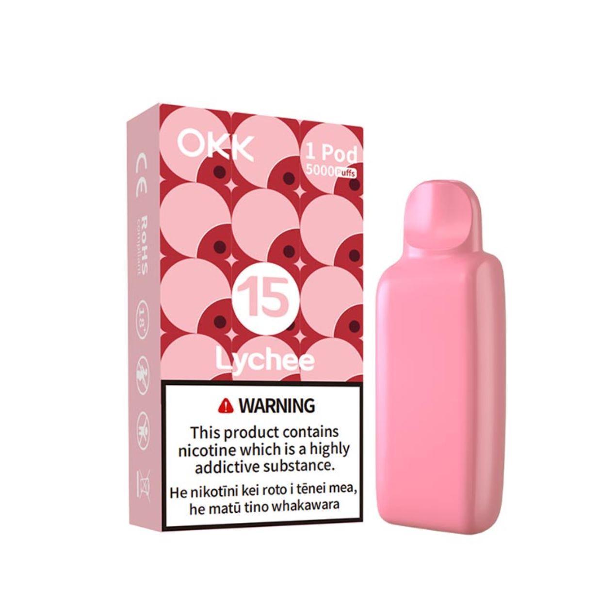 OKK Cross | 5000 Puffs | Prefilled Replacement Pod - Vape Express