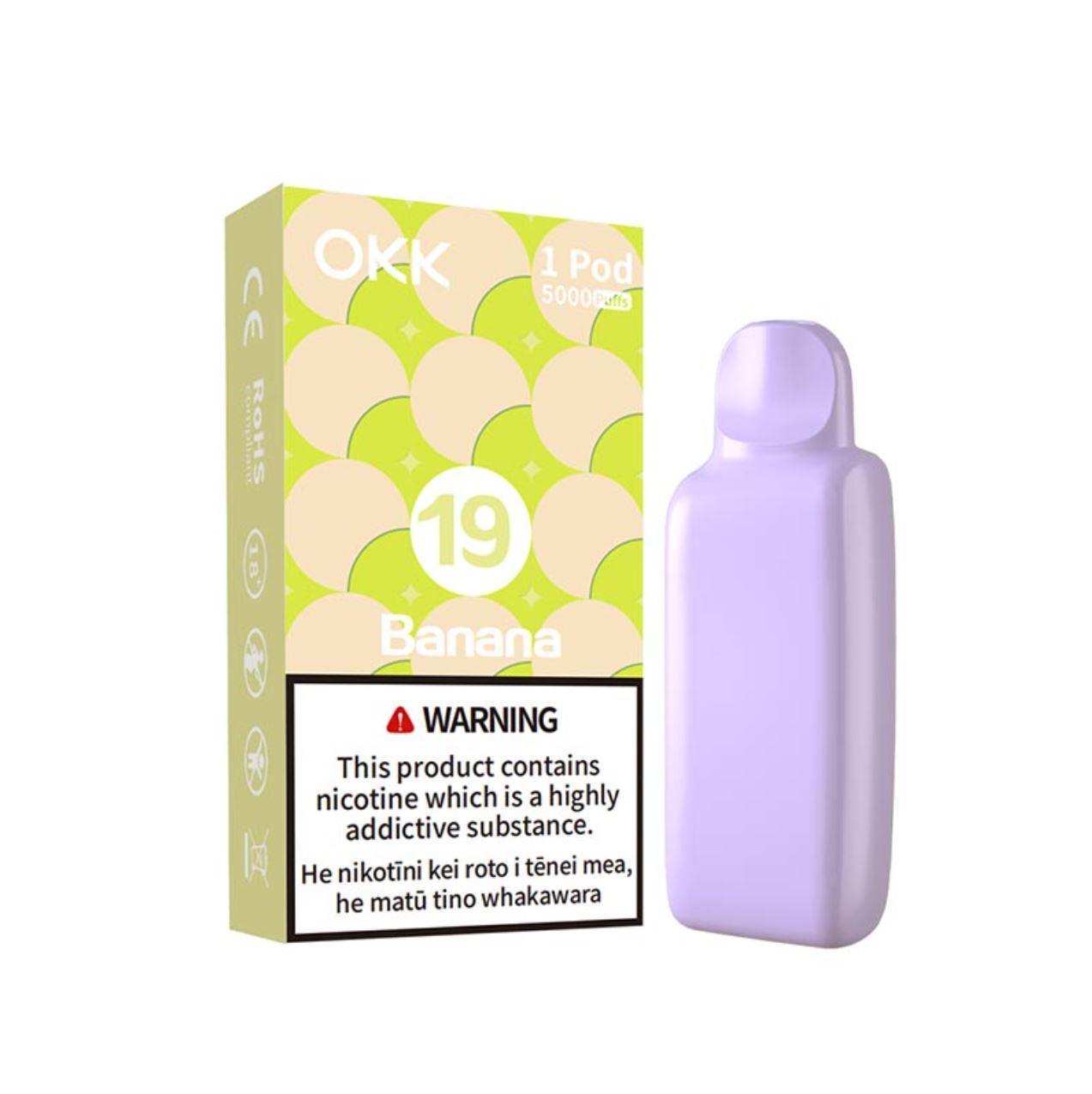 OKK Cross | 5000 Puffs | Prefilled Replacement Pod - Vape Express