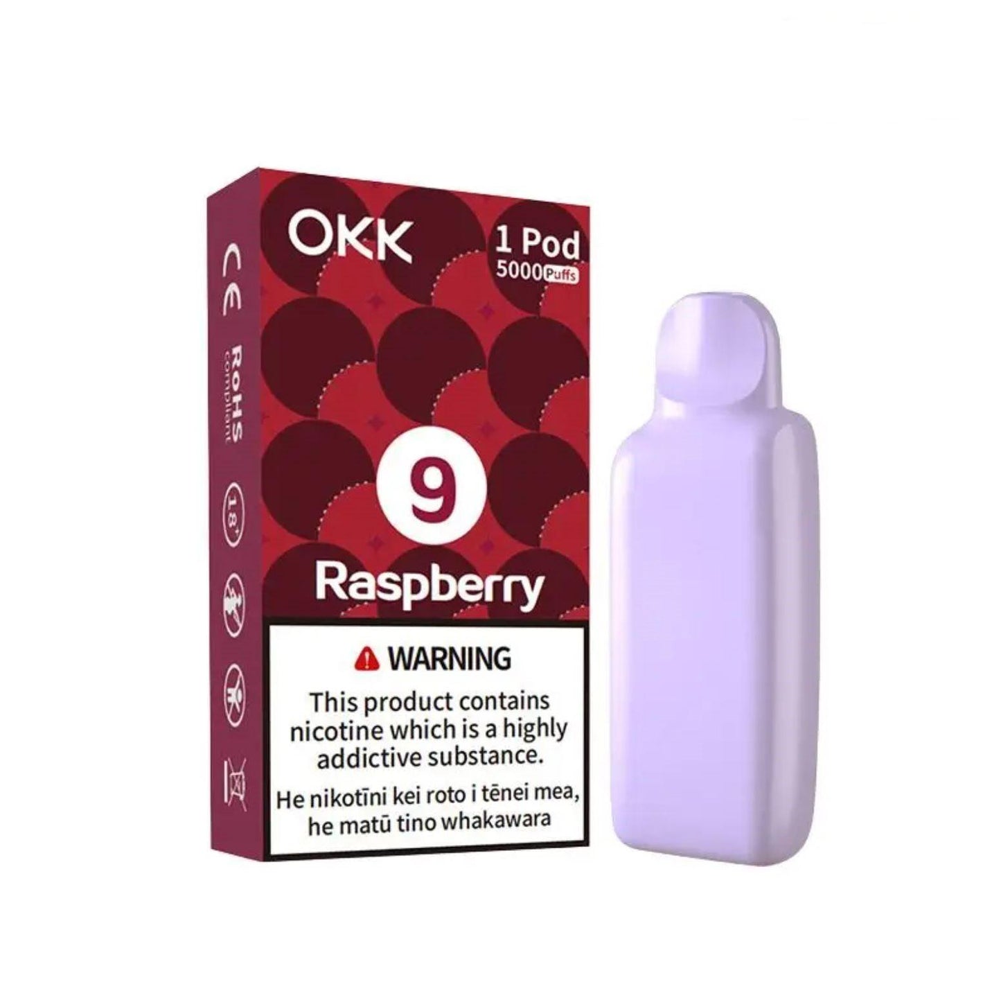 OKK Cross | 5000 Puffs | Prefilled Replacement Pod - Vape Express